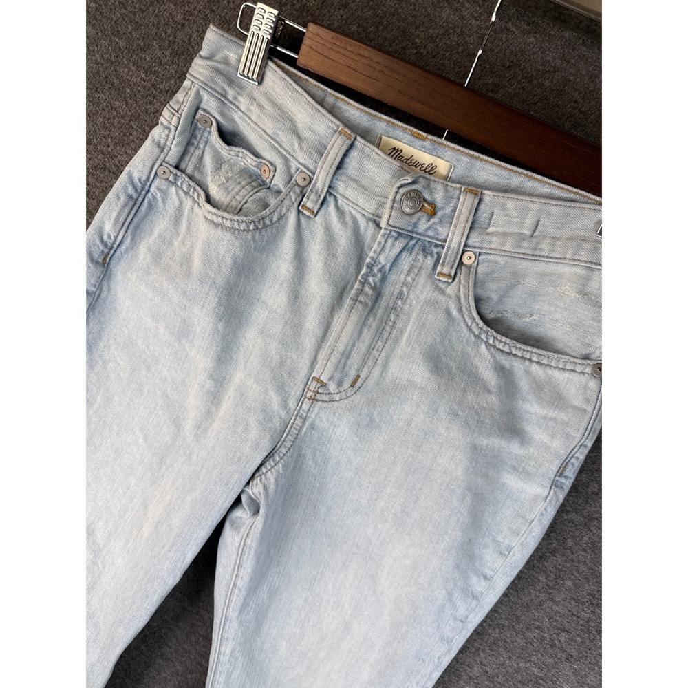 Madewell The Perfect Vintage Jean Light Wash Denim Womens Size 26 Petite Chic